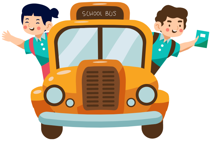 Bus Cartoon Animation Image