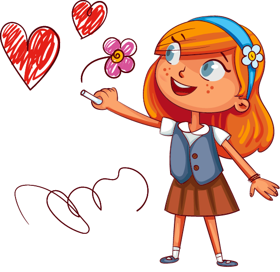 Girl Cartoon Animation Image